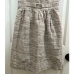 Banana Republic  Strapless Linen Cotton Blend Coastal Dress w Pockets Sz 0 EUC XS Photo 3