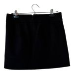 J.Crew  Black Wool Blend Lined Skirt Small 4 Photo 1