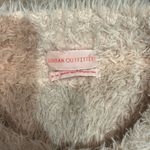 Urban Outfitters  Cream Fuzzy cropped Sweater Photo 1