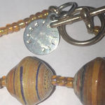 Bead for Life Made in Uganda Elegant Brown Paper Beads Beaded Boho Necklace Photo 5