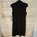 Ronni Nicole  Irridescent Glitter Sparkle Black Slip On Dress Size 10‎ NWT V neck Photo 4