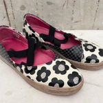 Gudrun Sjoden Daisy Print Mary Janes Flats 40 Black Size 9 Photo 0