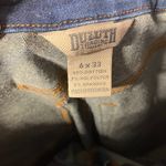 Duluth Trading Co. Womens Asset Management High‎ Rise Trouser Jeans 6x33 Dark Blue Size 6 Photo 12