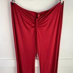 SKIMS NWOT  Brick Red Soft Lounge Ruched Pants Photo 8