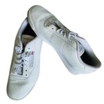 Reebok  Womens Princess Classic White Leather Sneakers Retro 90s Style Shoes Sz 8 Photo 3