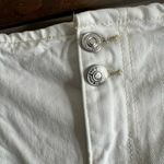 NWT MNG high waisted paper bag mom shorts XS White Photo 1