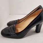 Tod's Black Patent Leather 'Jodie' Penny Loafer Pumps 8 Photo 8