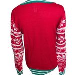 Fruit of the Loom  Ugly Chips Sweatshirt Women’s Size Medium Grandma/Reindeer Photo 4