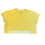 Gymshark Yellow Fraction Crop Top Women’s Size Small Photo 6