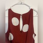 Anthropologie Michaela Flounced Polka Dot Maxi Dress Size Small Photo 7