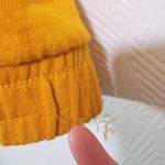 MTV Women's XS Gold, Yellow Stripe Pullover, Long Sleeve, 1/4 Zip Front Hoodie Orange Photo 4