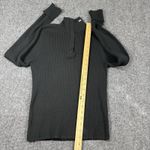 Ralph Lauren Vintage Y2K Polo Jeans Co  Women Turtleneck Sweater Black Ribbed L Photo 7