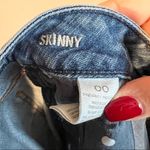 American Eagle AEO Distressed Patched Colorful Factory Stitching Skinny Jeans Photo 13