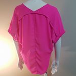 Lush Clothing Lush Pink Polyester Top (Small) Photo 3