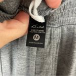 Kensie  Extremely Soft Heather Gray Joggers with Pockets Size M Photo 3