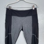 Lululemon Women 10 Black Hop To It Crop Full-On Luxtreme Pockets Athleisure Photo 2