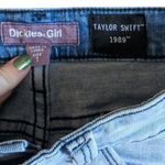 Taylor Swift Rare 1989 Denim Shorts I Know Places Lyrics Fox Embroidery Dickies Photo 2