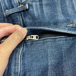 Abercrombie & Fitch Abercrombie Harper Ankle Distressed Skinny‎ Jeans Dark Wash 26 Short Cut Off Hem Photo 8