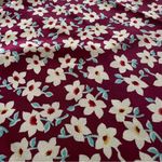 Polo By Ralph Lauren Vintage Square Scarf All Over Flower Print Floral Made USA Photo 4