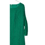 Talbots  Women's Dress 3/4 Sleeve Lace Kelly Shift‎ Scalloped Hem Green Size 8 Photo 1