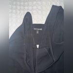 EXPRESS  Black Sleeveless Cut-out V-neck Top Photo 1