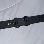 Black Apple Watch Silicone Band Photo 0