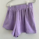 Queen of Sparkles Lavender Pearl Shorts Purple Size M Photo 2