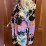 Pretty Little Thing PLT Patchwork Print Button-Up Photo 7