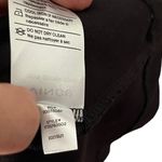 Vince  Short Sleeve Waist Tie Shirt Mini Dress Black Womens Size Medium Photo 12