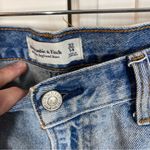 Abercrombie & Fitch Abercrombie & Fitch The Boyfriend Mid Rise Denim Cutoff Jean Shorts size 32/14 Photo 1