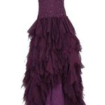 JJ's House NWT  Asymmetrical Cascading Tulle Princess Gown Size 6 Photo 1