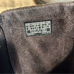 Keen  Akita Brown Leather Slouchy Mid Calf Wedge Heel Boots Sz 7.5 Photo 6