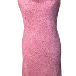 Hillard & Hanson Hillary & Hanson Barbie pink chiffon midi sleeveless dress Photo 0