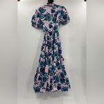 Diane Von Furstenberg Diane Von Furstenburg Queena Dress in Pink Floral Poplin Photo 4