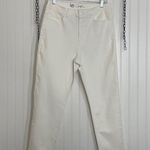 Valerie Stevens/DG2 Women’s Red Silk Sleeveless Top & Cropped High Rise Jeans 10 White Photo 9