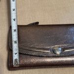 Coach  Metallic Trifold Wallet Photo 13