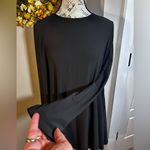 Show Me Your Mumu  Scoop Neck Long Sleeve Curved Hem Tunic Top Sz L Photo 3