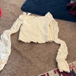 Reformation  Ivory Sandy Top small  Photo 3