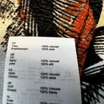 Maje  Washed Silk Trimmed Crepe Wide Leg Pants 100% Silk High Rise Floral 2 M 28" Photo 4