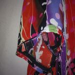 Dress Barn 2X Vivid Red Purple Hi Photo 2