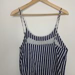 Farm Rio Embroidered Applique Stripe Mini Dress XS New Photo 3