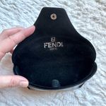 Fendi Vintage  Black Sunglasses Case Glossy Logo Luxury Photo 4