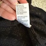 Democracy  Sweater Mixed Animal 3/4 Sleeves Size M Black Gold Party Holiday Boho Photo 8