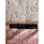 AllSaints Women's XS Pink Draped Midi Dress Sleeveless Modern Style Stan… Photo 5