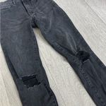 PacSun  Dark Grey Ripped Skinny Denim Jeans Photo 4