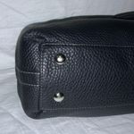 Coach Penelope M0949 F14686 Black Pebble Leather Vintage Satchel Purse Photo 4