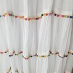 Catherine Malandrino CATHERINE
Soumaya Tiered Ruffle Pom-Pom Maxi Dress Photo 4