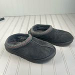UGG  Black Suede Tasman Slip-On Slippers Size 7 Photo 1