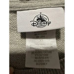 Disney Parks Mickey Mouse Red/ Silver Sequins Flip Pullover Sweatshirt Size XS Gray Photo 2