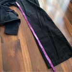 Old Navy  Linen Blend Wide Leg Pull On Drawstring Pants Black Small Photo 6